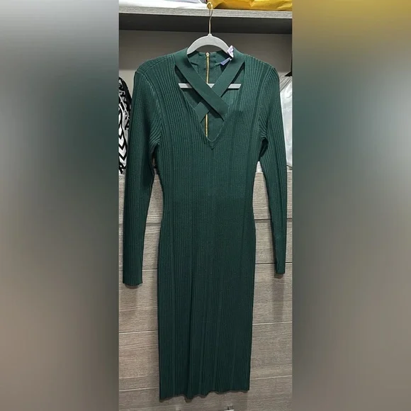 RACHEL Rachel Roy | Dresses | Rachel Roy Green Sweater Dress Size M |  Poshmark